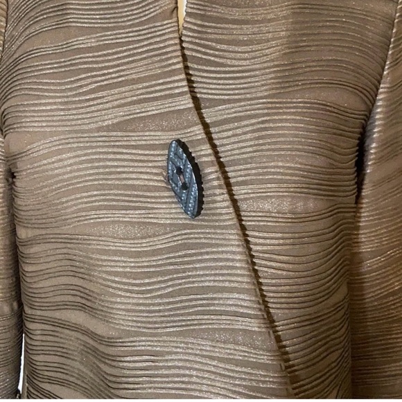 IC by CONNIE K. Brown Textured Jacket - Picture 9 of 13